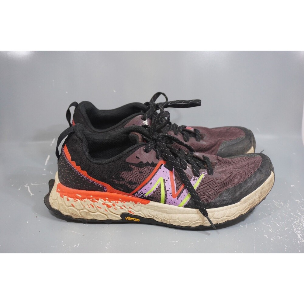 New Balance Fresh Foam X Hierro v7 Trail Vibram Shoes Black Mens Size 13 D